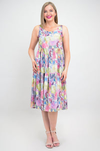 Juni Dress, Rosebud, Linen Bamboo - Final Sale