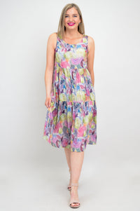 Juni Dress, Rosebud, Linen Bamboo - Final Sale