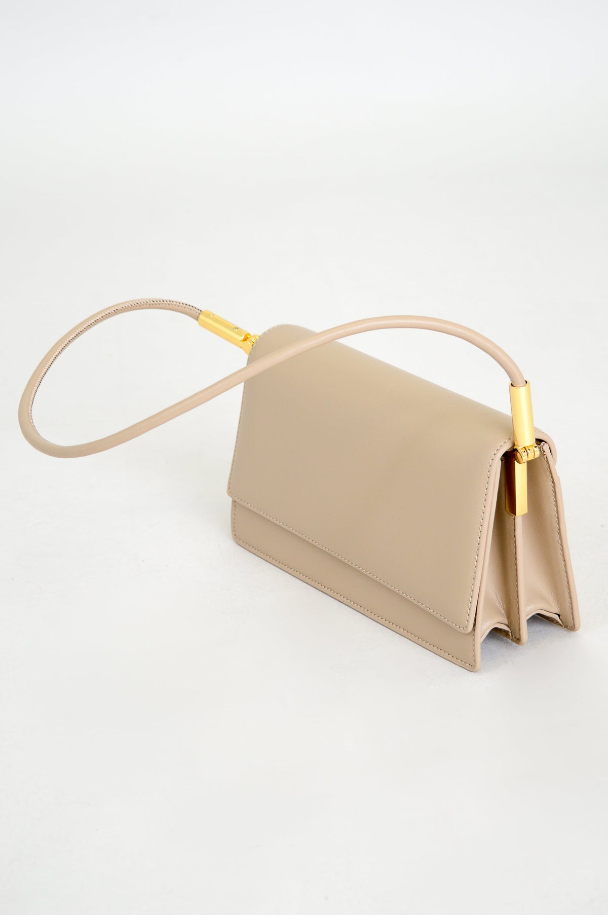 Lina Bag, Beige, Leather