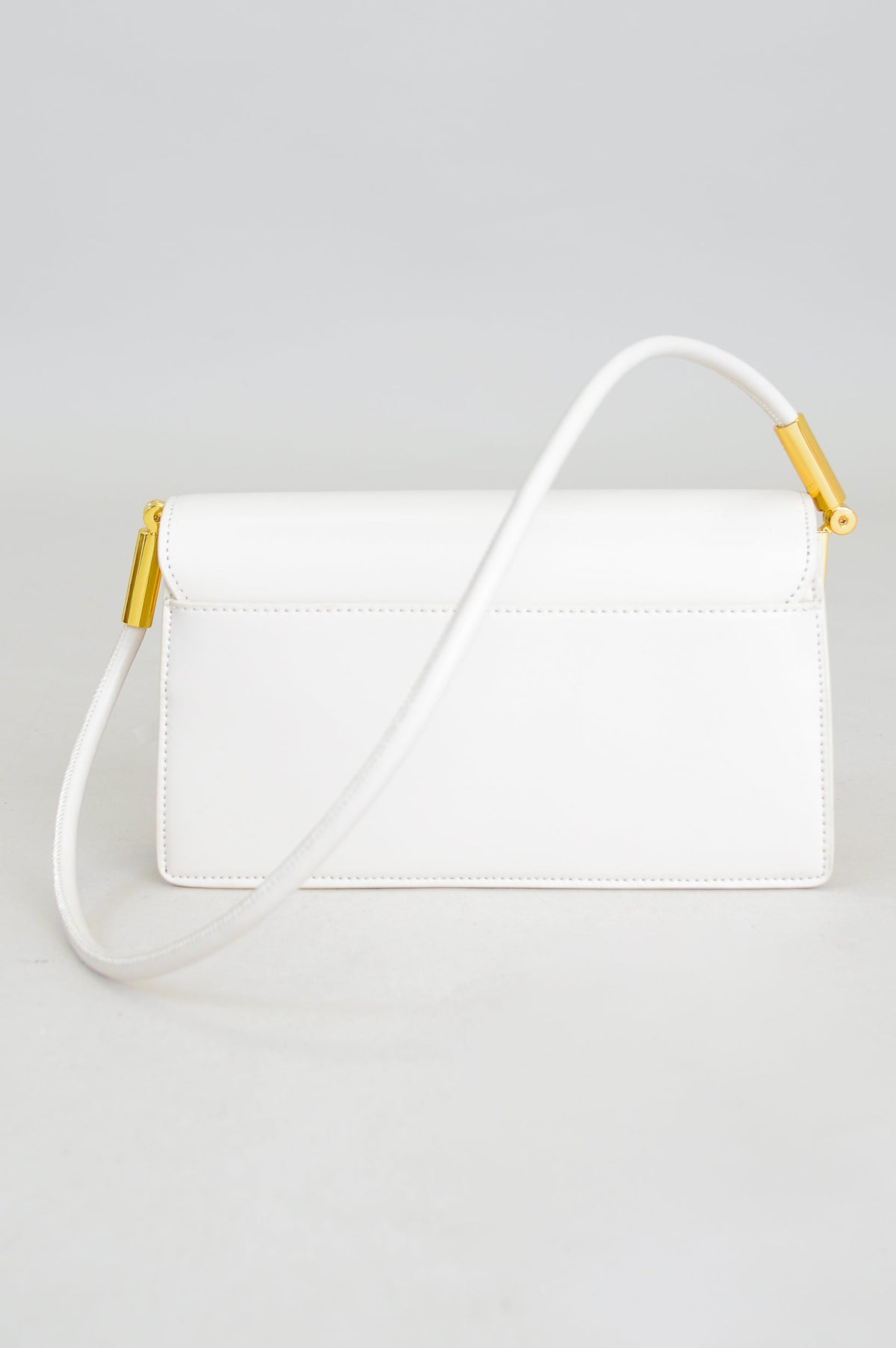 Lina Bag, White, Leather