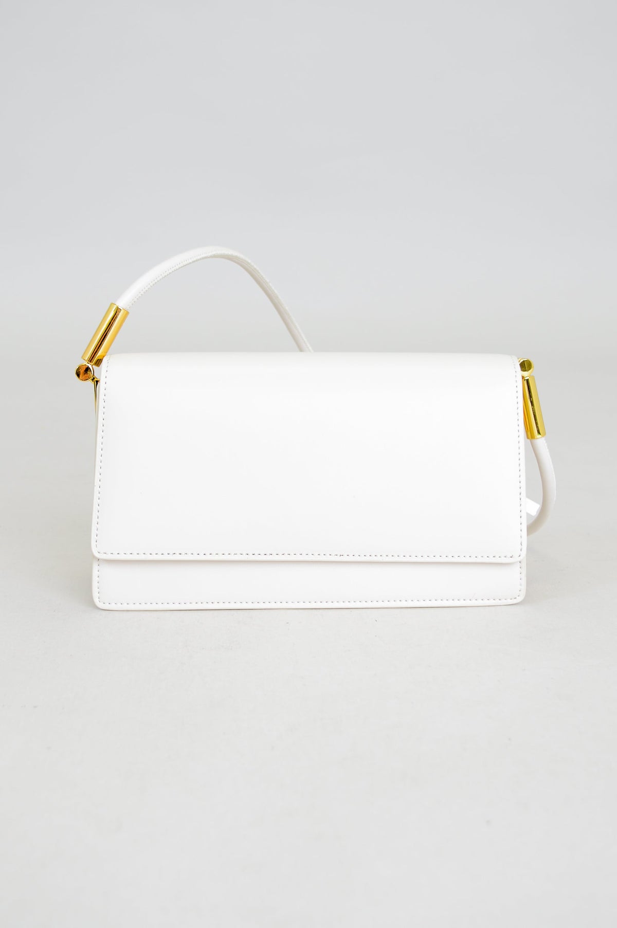 Lina Bag, White, Leather