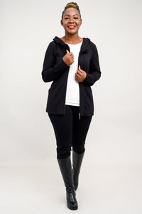 Seymour Jacket, Black, Bamboo