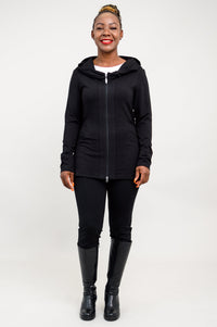 Seymour Jacket, Black, Bamboo