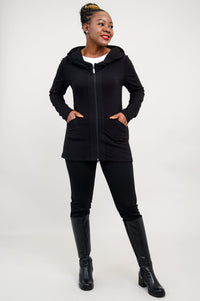 Seymour Jacket, Black, Bamboo