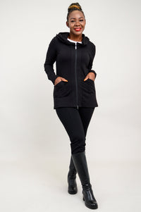 Seymour Jacket, Black, Bamboo