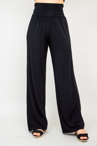 Gaylene Pant, Black, Bamboo