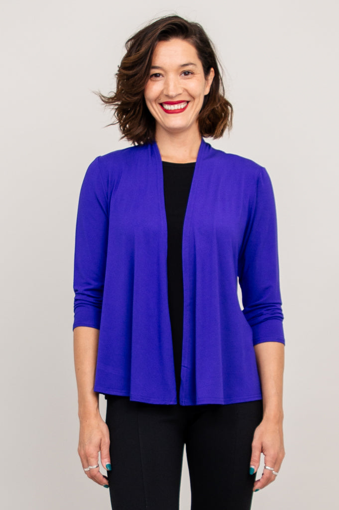 Kathy Jacket, Violet, Bamboo