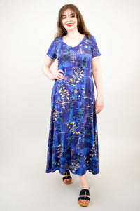 Lanai Dress, Winter Beauty, Bamboo - Final Sale