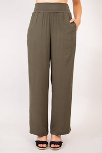 Landon Pant, Khaki, Linen Bamboo