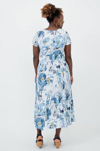 Morgan Dress, Muse, Linen Bamboo