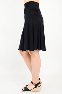 Aly Skirt, Black, Bamboo