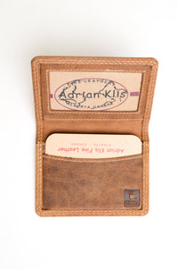 Adrian Klis 222 ID Holder, Buffalo Leather