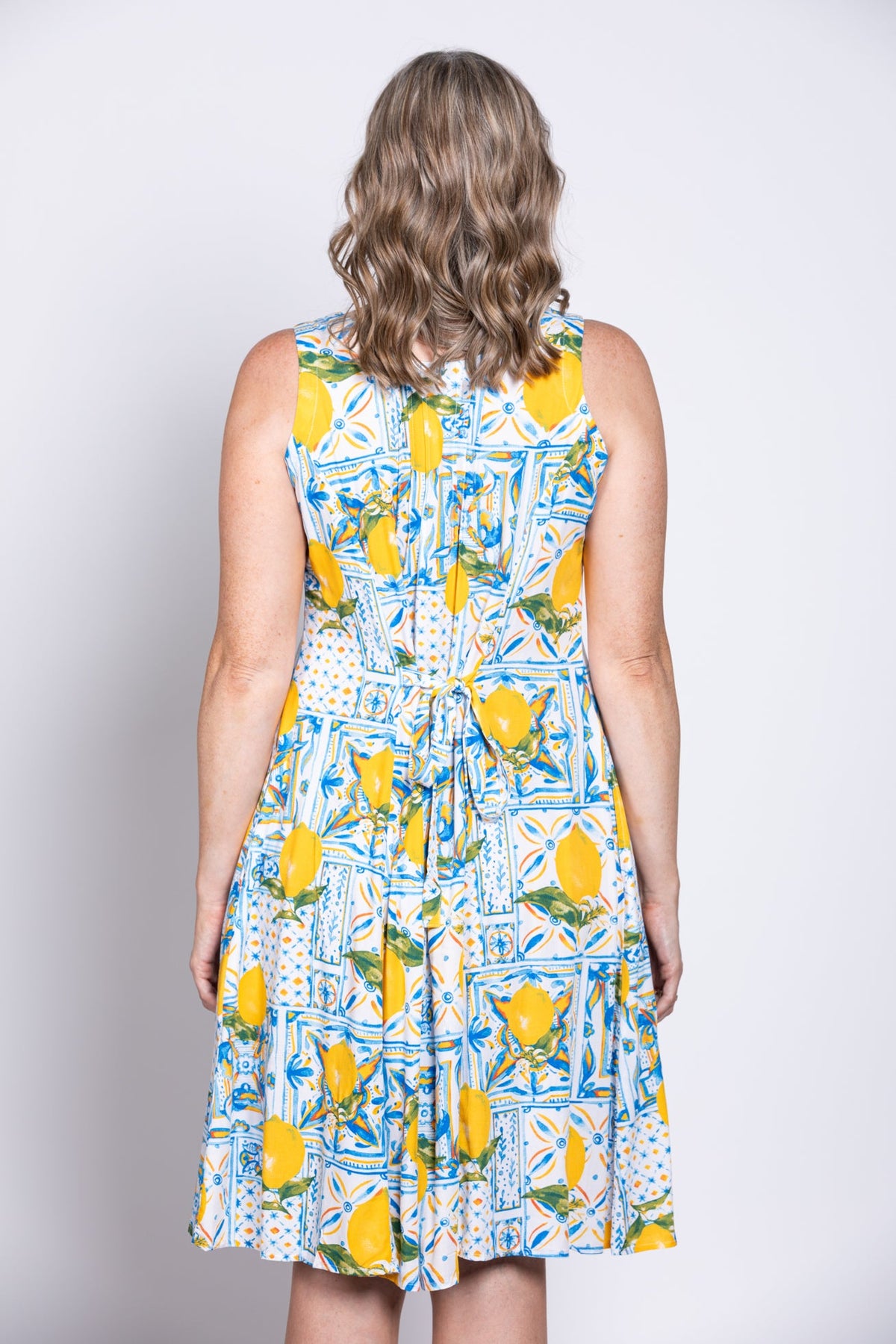 Arden Dress, Coastal Gold