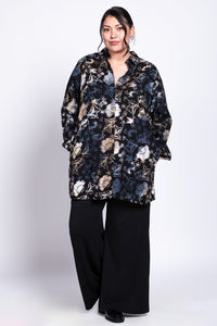 Asus Blouse, Black Wind