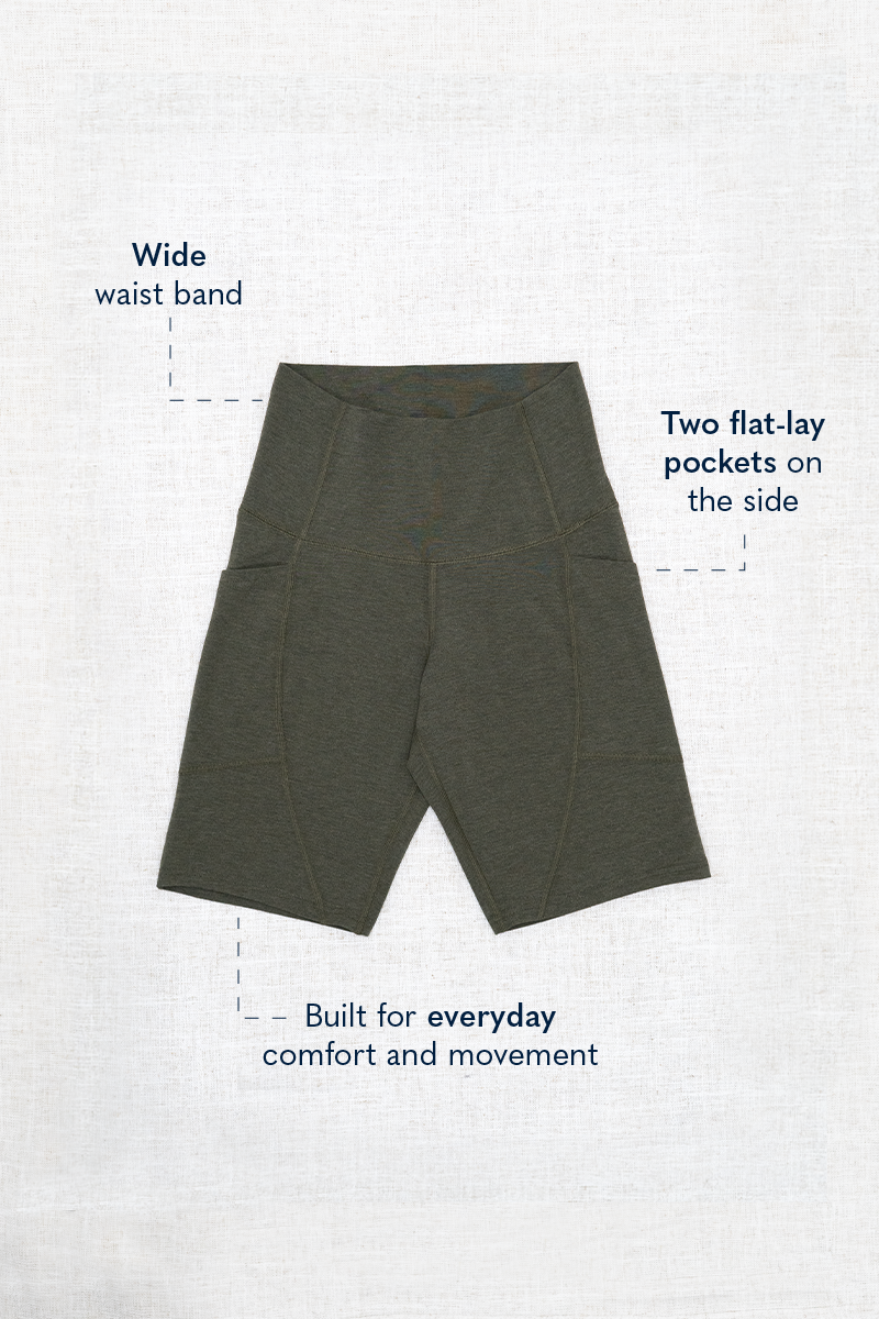 Robson Shorts, Black, Bamboo