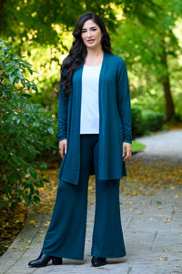 Aura Jacket, Crystal Teal, French Terry