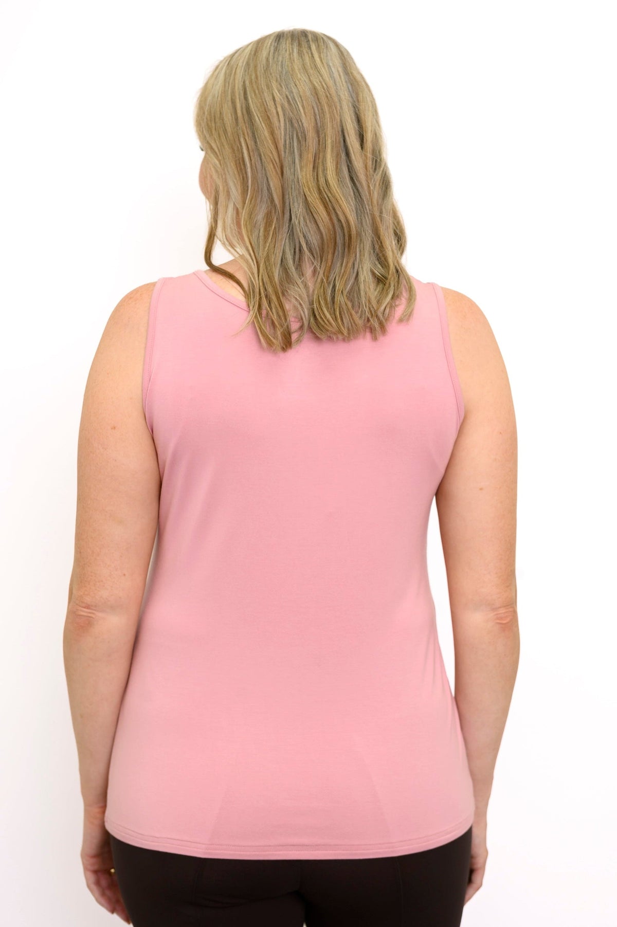 Avalon Tank, Dusty Rose, Bamboo