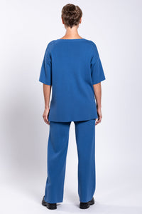 Bailey Pant, Blue, Cotton