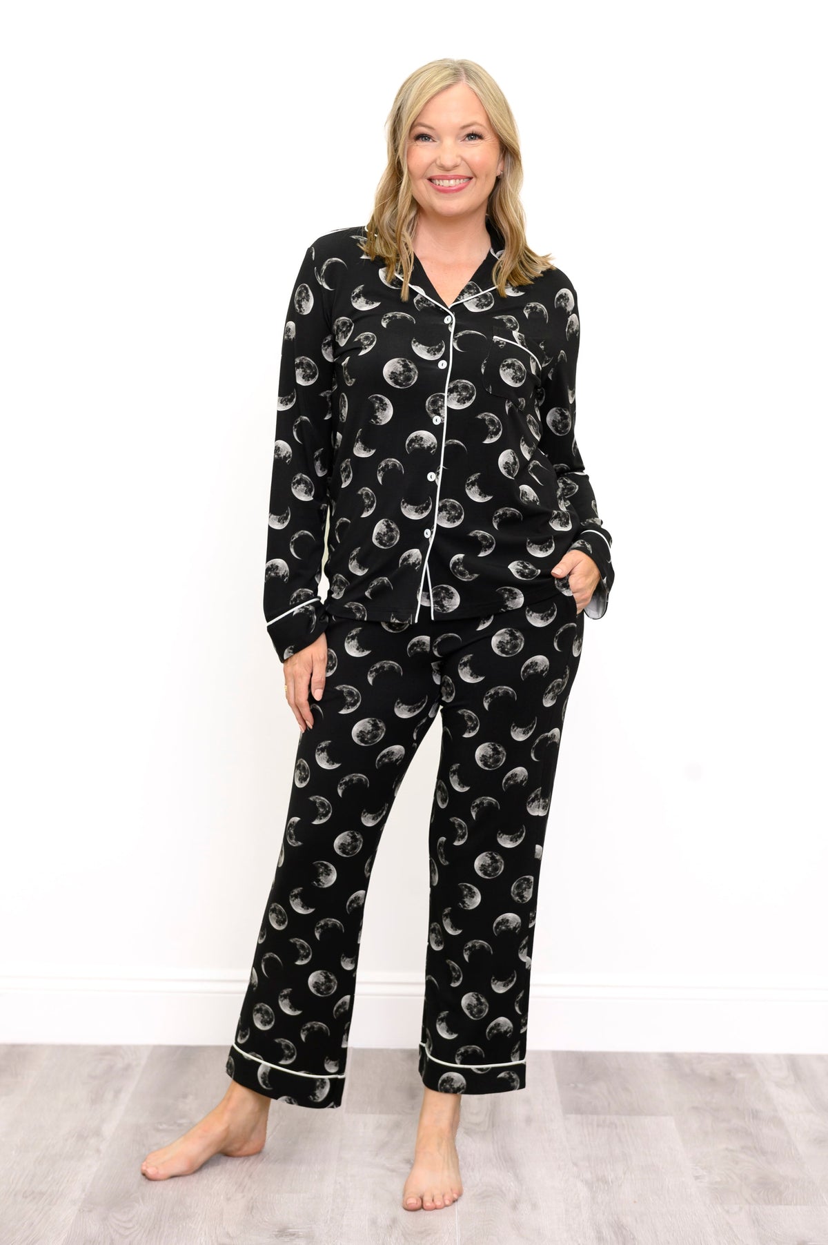 Long PJ Set, Moonstruck, Bamboo