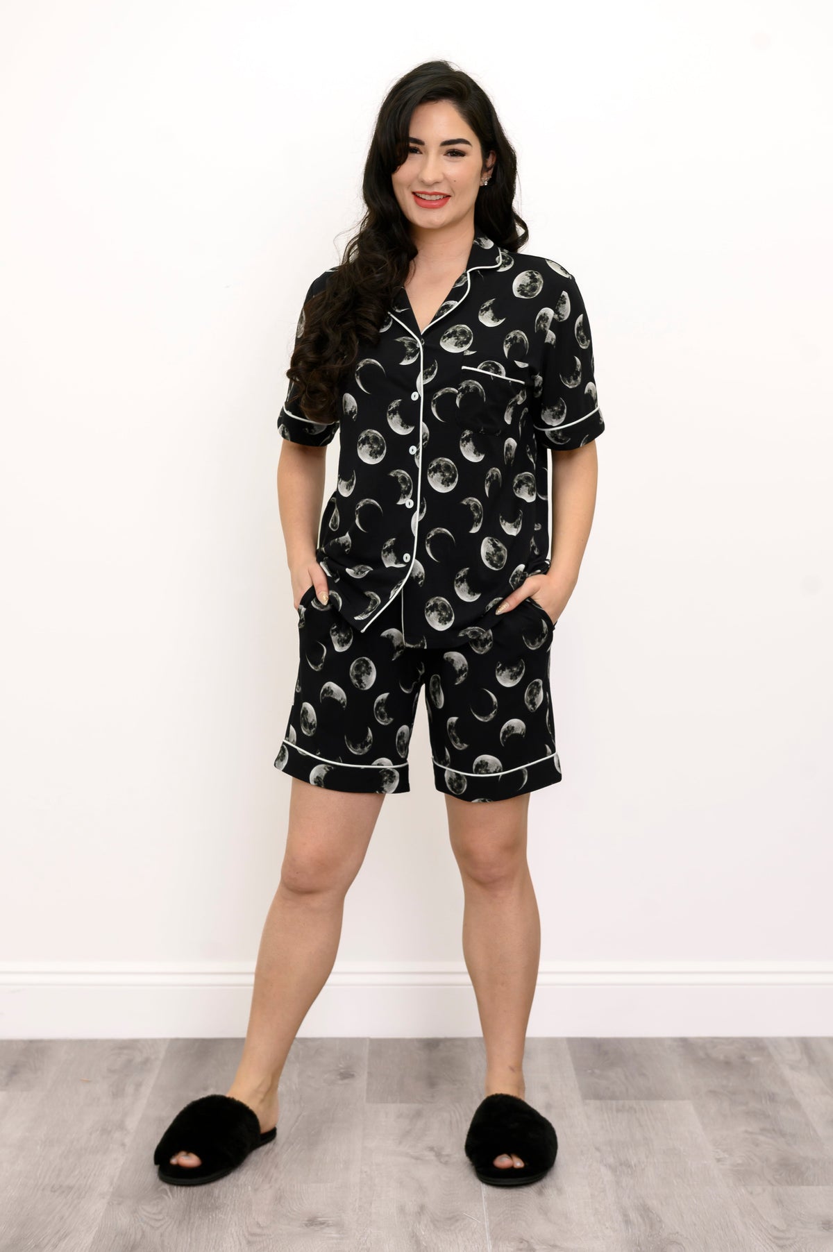 Short PJ Set, Moonstruck, Bamboo