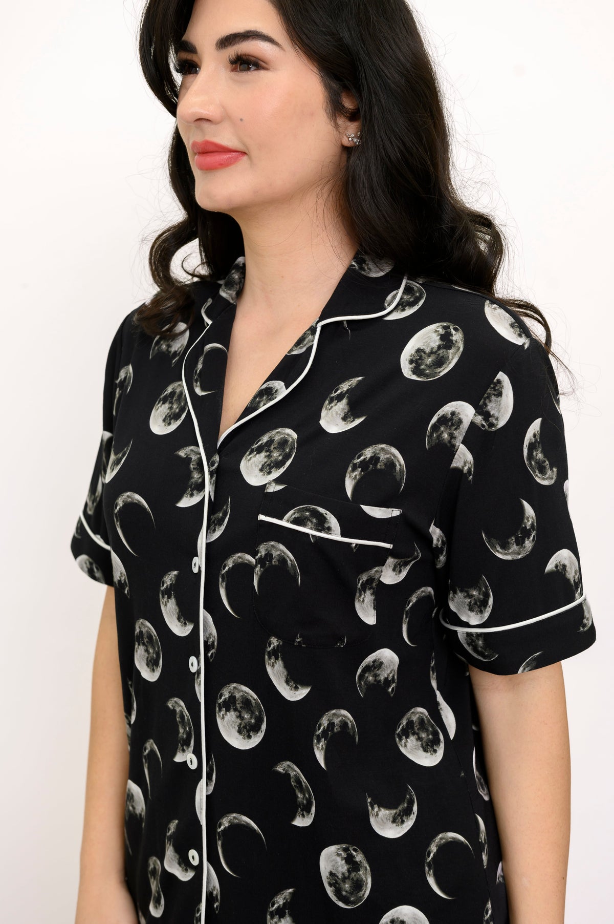Short PJ Set, Moonstruck, Bamboo