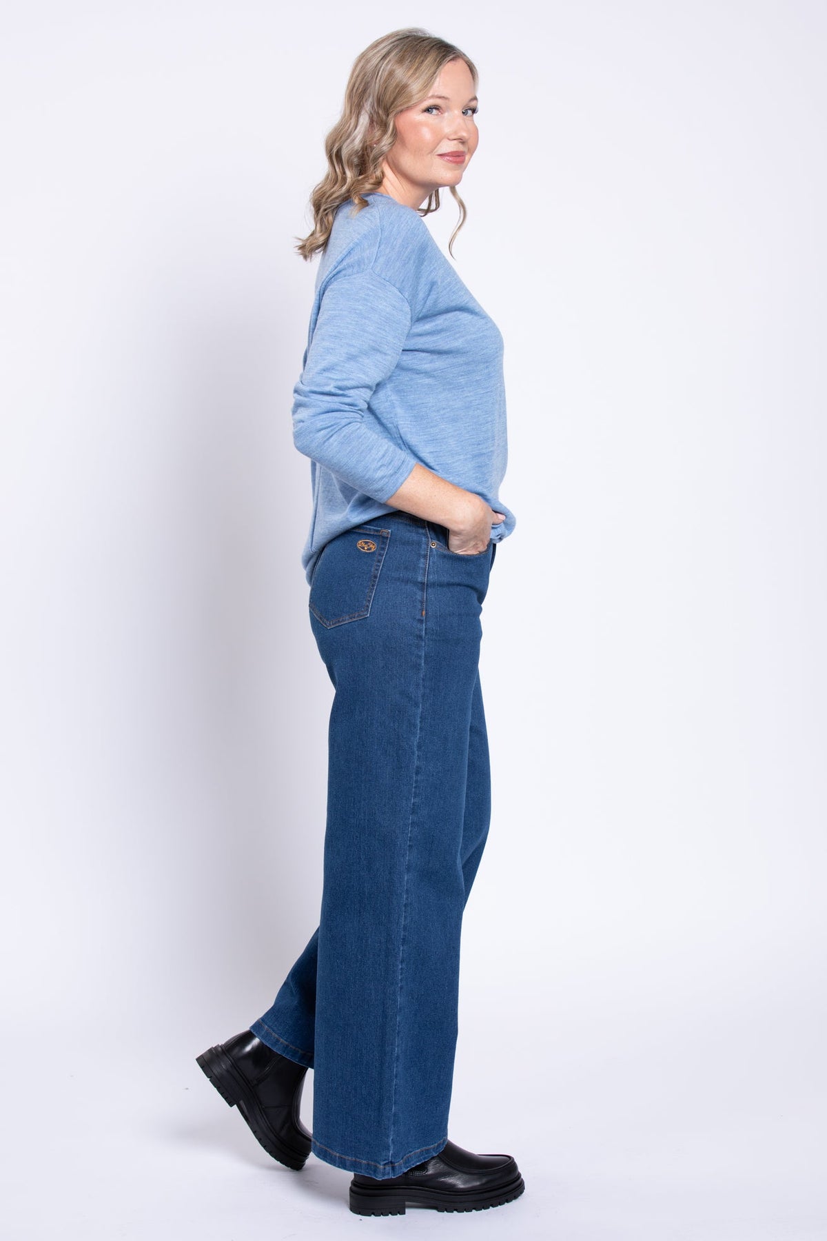 Blue Sky Jeans, Regular Wide Leg
