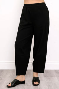 Boardwalk Pant, Black, Linen Viscose
