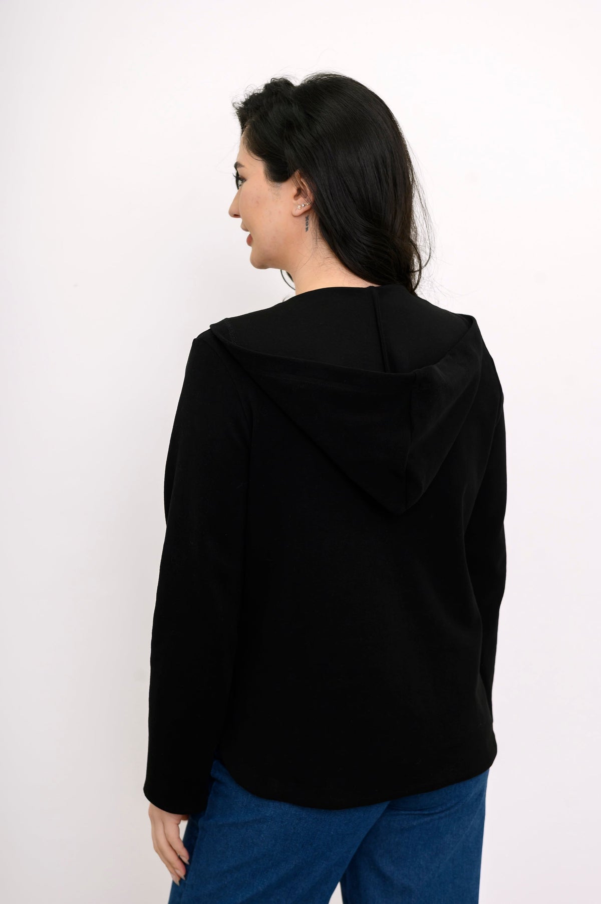 Bowen Jacket, Black, Cotton