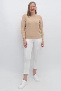 Brooklyn Sweater, Natural, Cotton