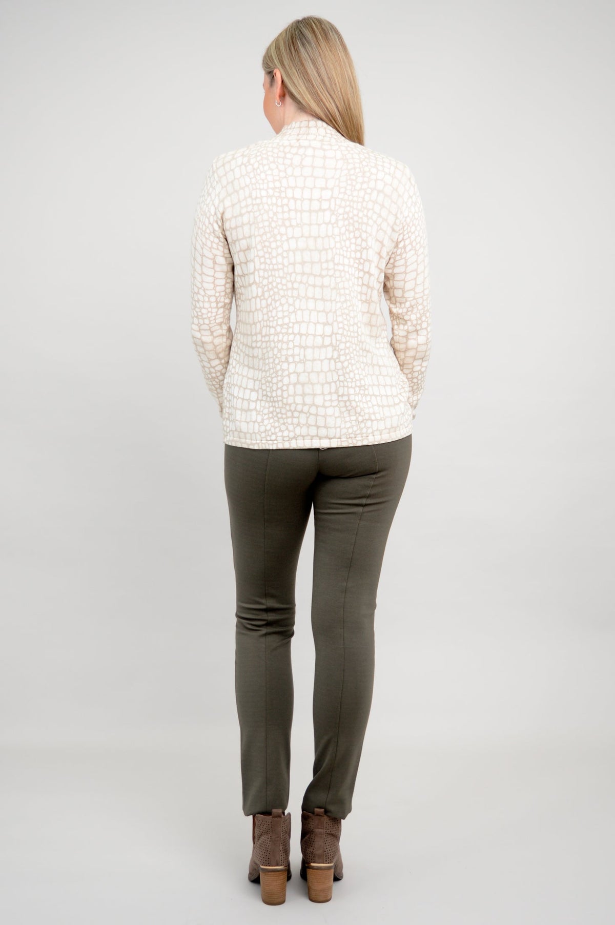 Cameron Sweater, Croco Tana, Bamboo Cotton - Final Sale