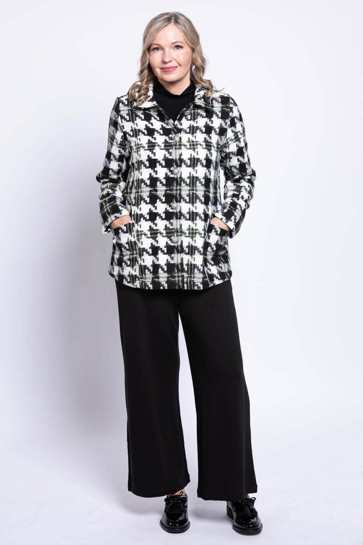 Cherie Coat, Houndstooth