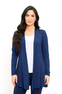Chopra Jacket, Indigo, Bamboo