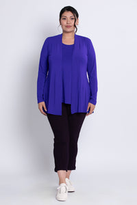Chopra Jacket, Violet, Bamboo