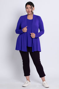 Chopra Jacket, Violet, Bamboo