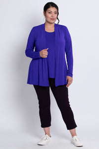 Chopra Jacket, Violet, Bamboo