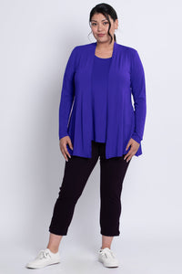 Chopra Jacket, Violet, Bamboo