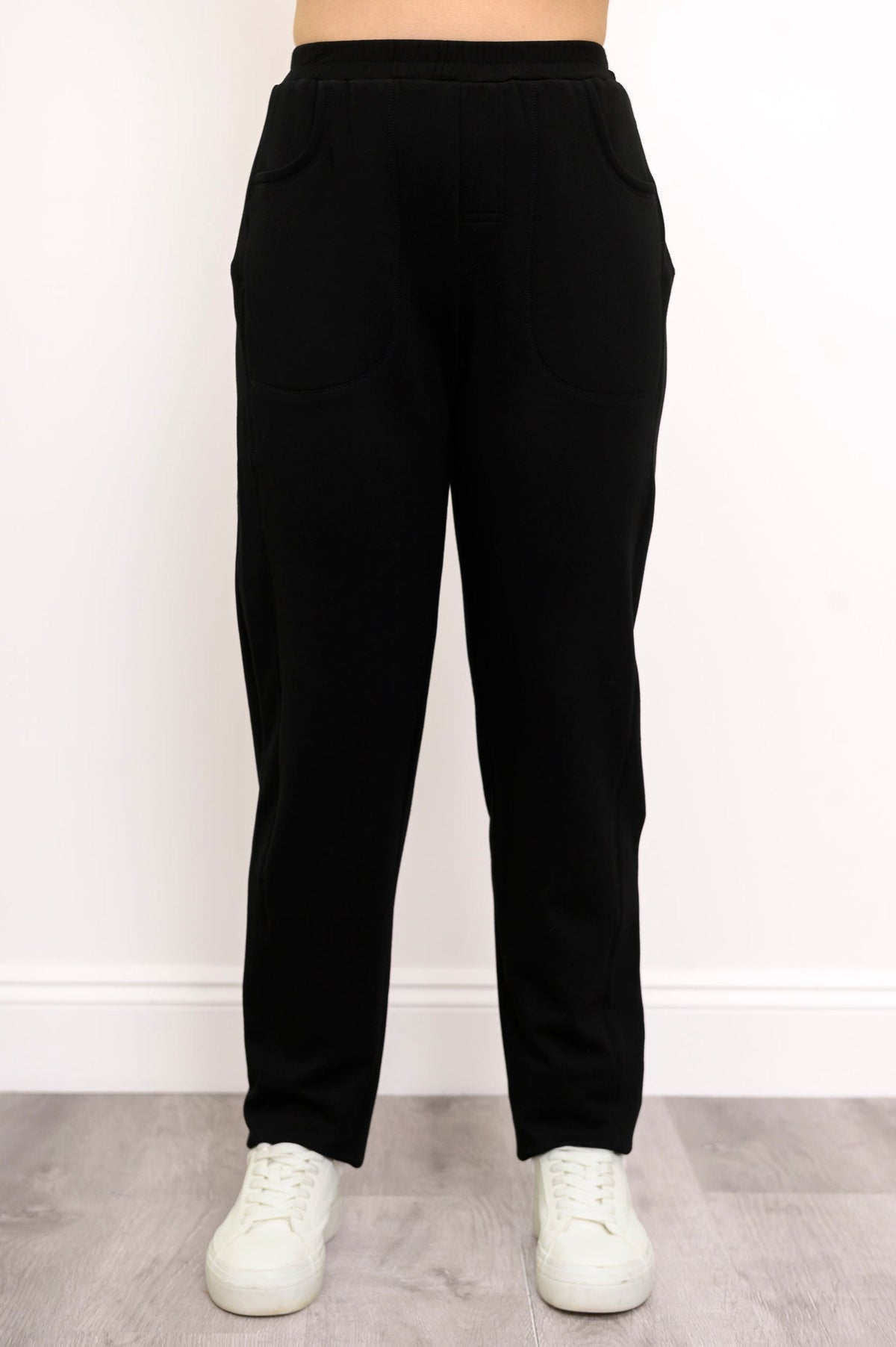 Christine Pant, Black, Bamboo Fleece
