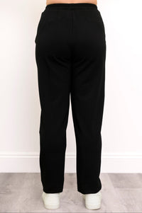 Christine Pant, Black, Bamboo Fleece