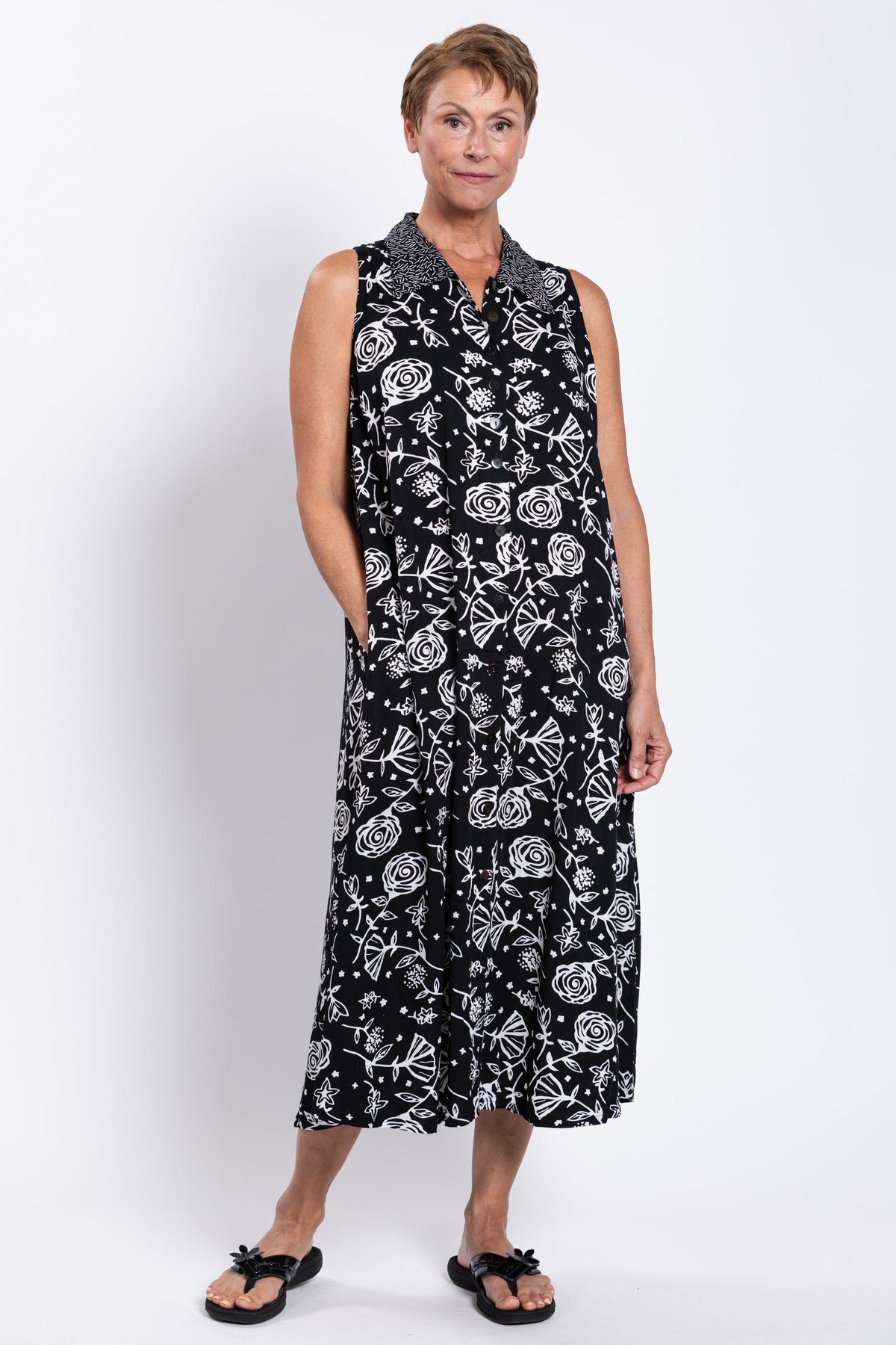 Cissy Dress, BW Floral