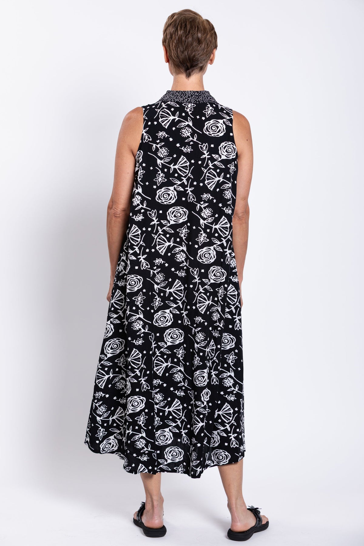 Cissy Dress, BW Floral