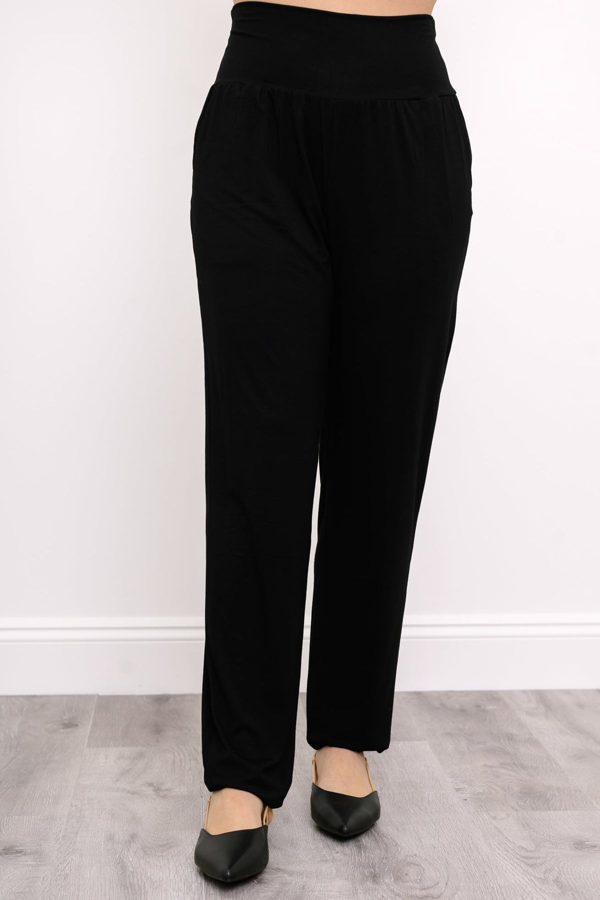 Clair Pant, Black, Bamboo