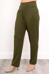 Clair Pant, Khaki, Bamboo