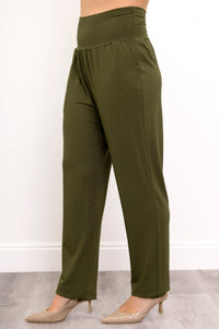 Clair Pant, Khaki, Bamboo