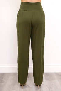 Clair Pant, Khaki, Bamboo