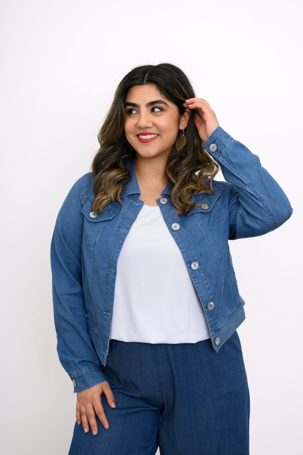 Colleen Jacket, Tencel Denim