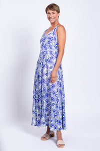 Coraline Dress, Dazzle, Linen Bamboo