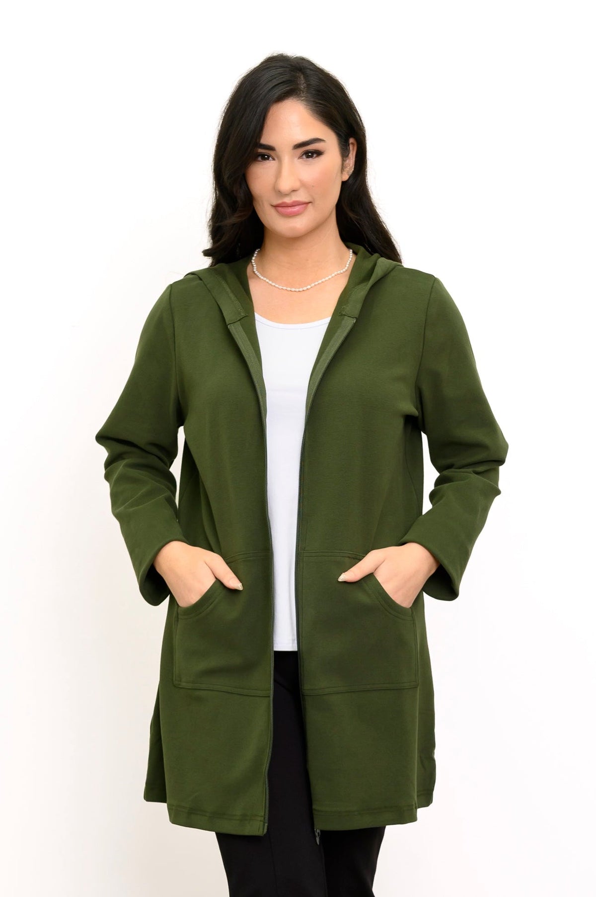 Cortes Jacket, Kombu Green, Bamboo Fleece