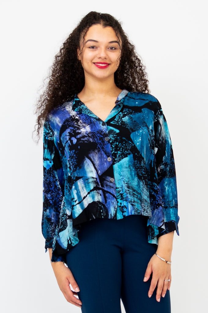 Mayana Blouse, Reef