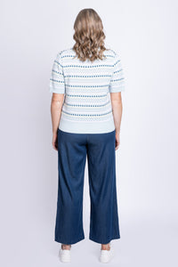 Danny Sweater, Mint Prairie, Cotton