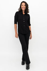 Daya Pant, Black, Modal